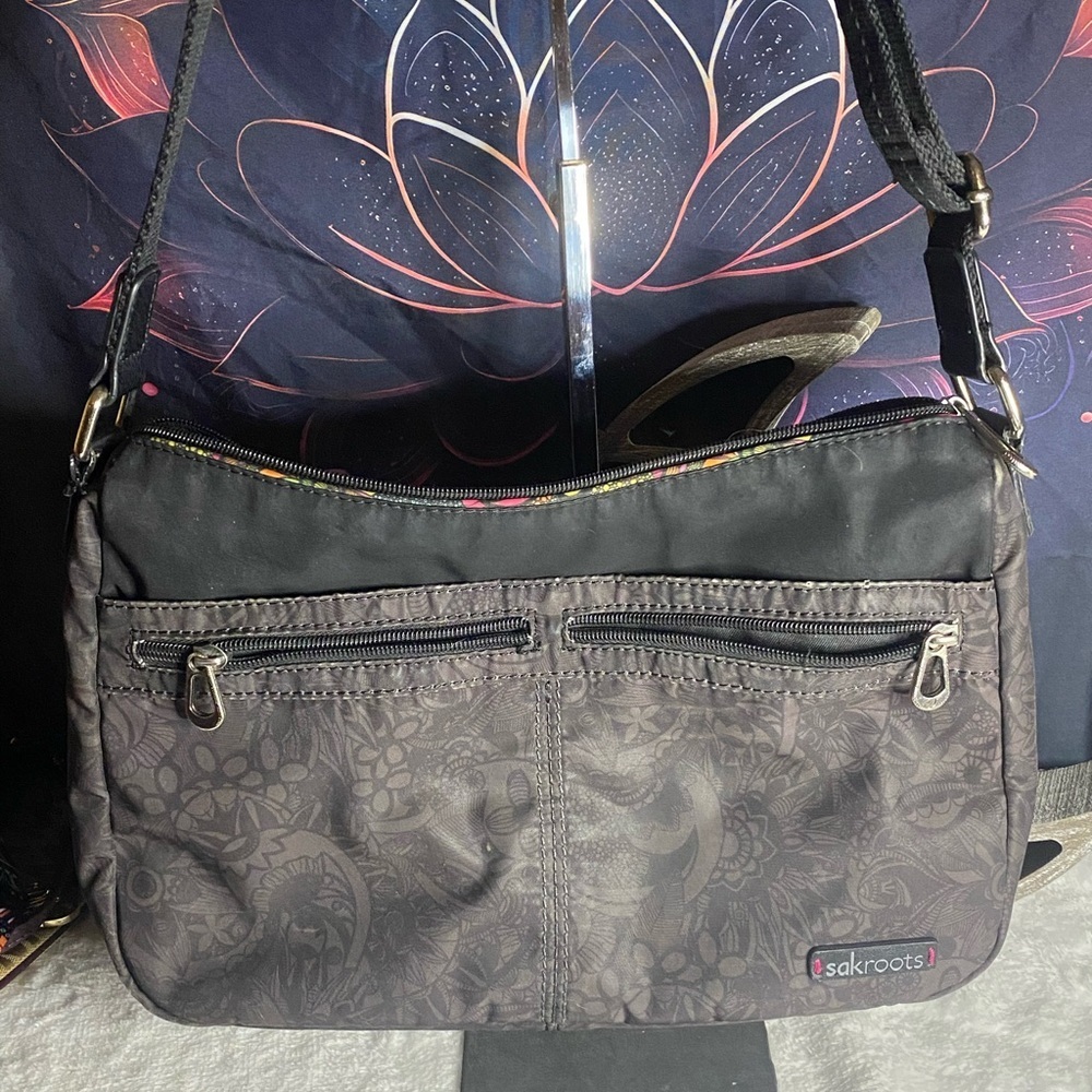 Sakroots Recycled Ecotwill New Adventure Hobo Bag